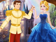 سندريلا تذهب الى القصر Cinderella Ball Dress Up