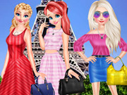 برج ايفل Disney Princesses Eiffel Tower Visiting