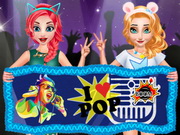 العاب تلبيس بنات مجانين Princess Concert Dress Up