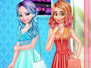 العاب تلبيس الوان الايس كريم Princess Cool Color Vs Warm Color